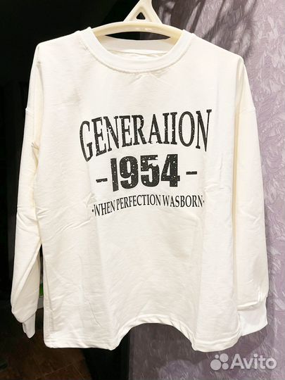 Свитшот оверсайз 42-48р новый