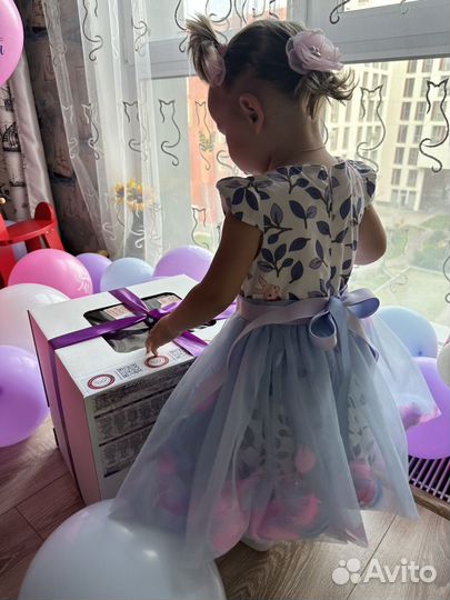Платье праздничное на девочку 80