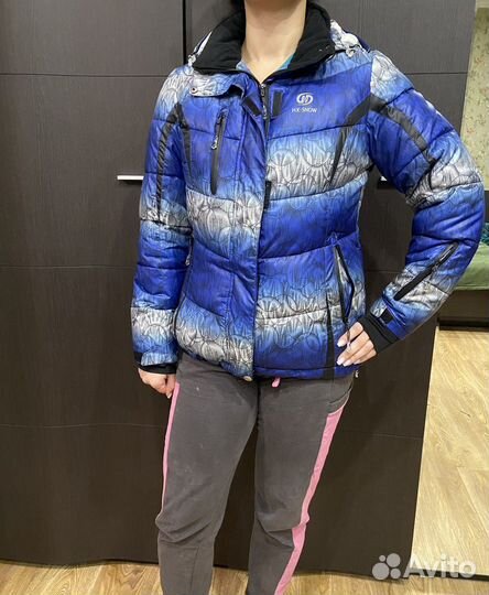 Куртка зимняя женская, пух, 42 s