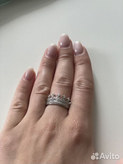 Серебряное кольцо