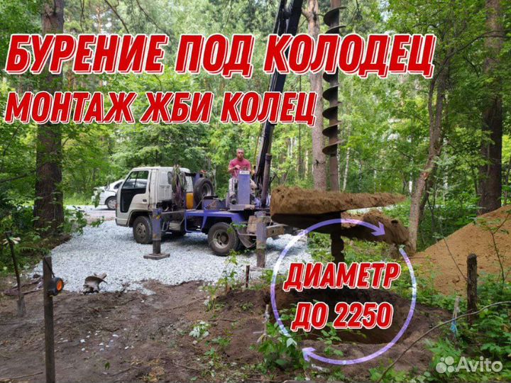 Услуги Бурояма - бурение под колодец