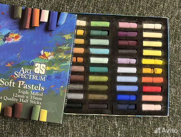 Сухая пастель Art Spectrum, набор из 40 полустиков