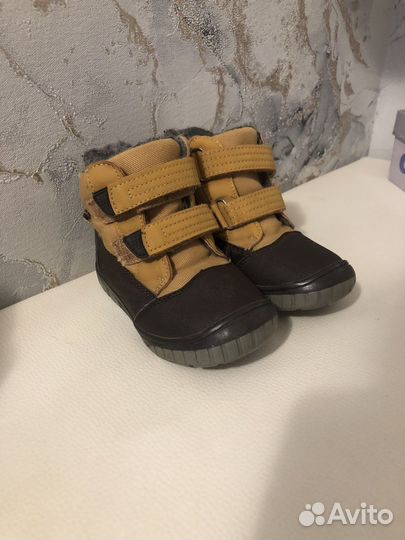 Ботинки теплые детские