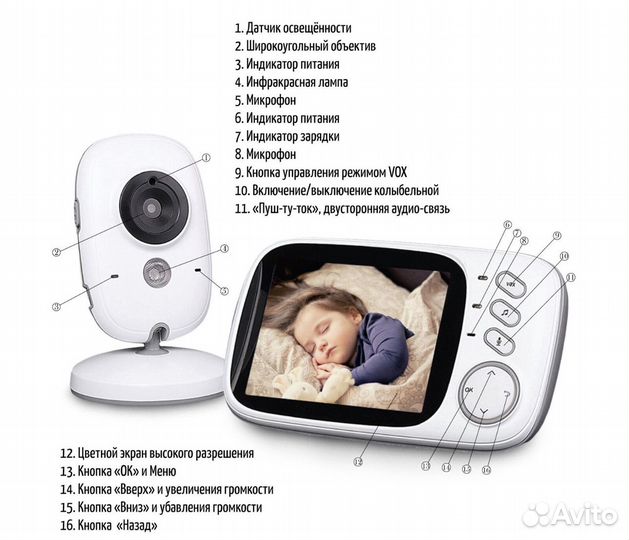 Видеоняня VB-603