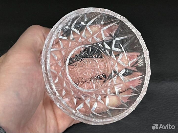 Розетка хрустальная