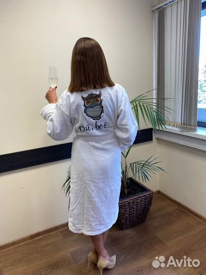 Махровый халат