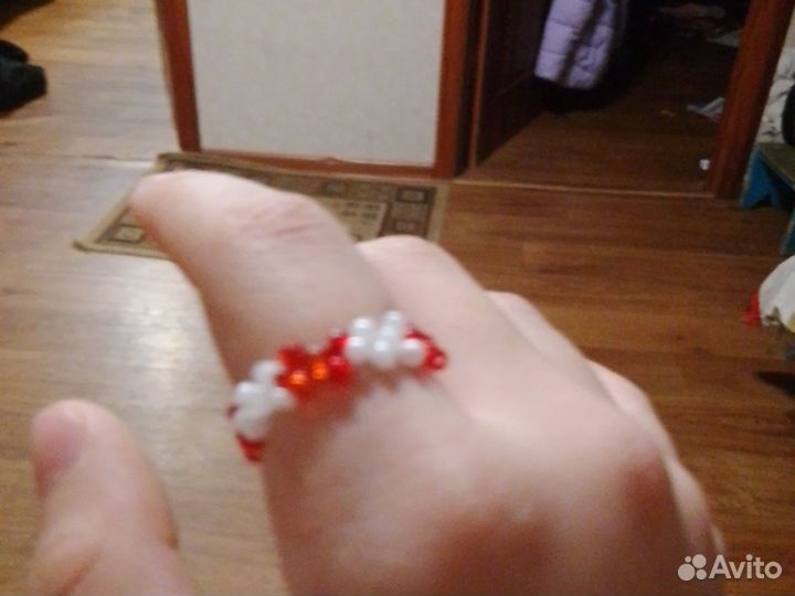Колечки из бисера