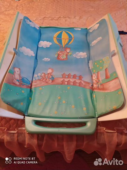 Пеленальная доска складная. Пеленальный стол Комод