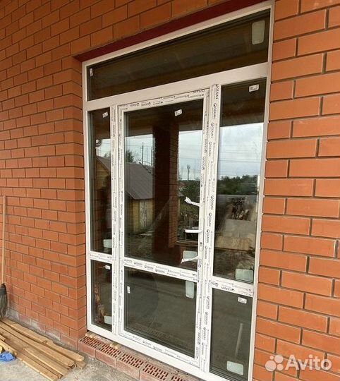 Витраж алюминиевый