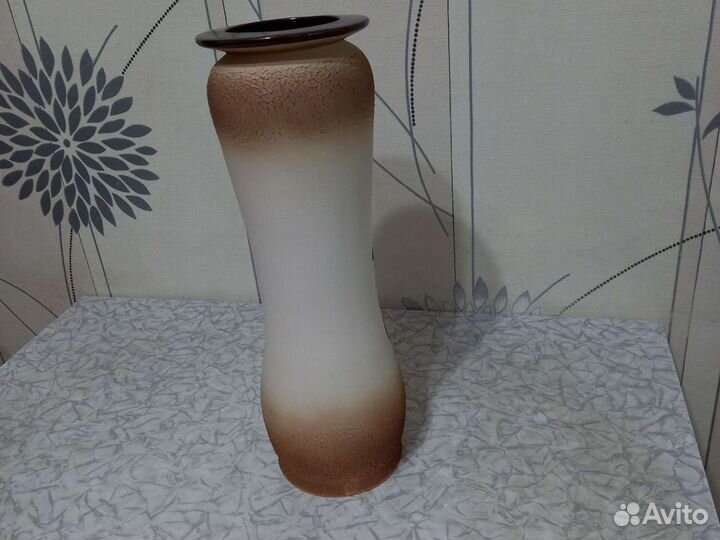 Ваза для цветов новая керамическая