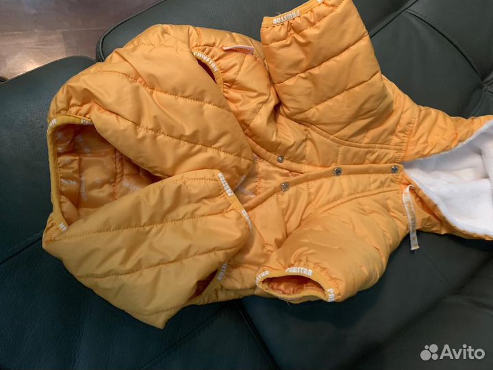 Комбинезон (как новый) для средней собаки зима