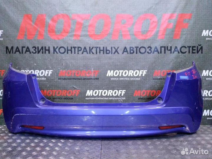 Бампер задний Хонда Фит GE6 (2 модель) темны А32