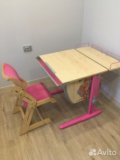 Растущая парта и стул