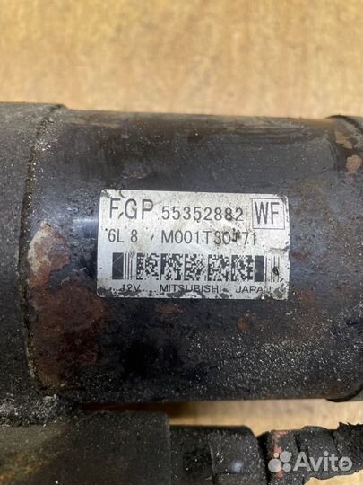 Стартер Opel Astra H Z19DTH 2007