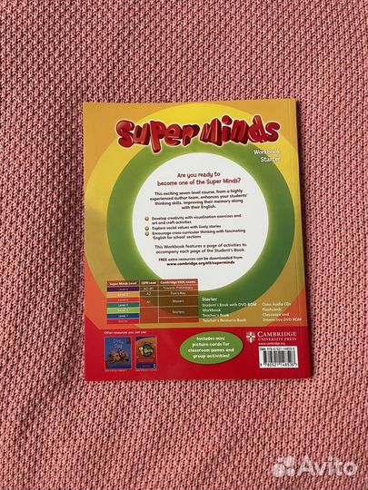 Super minds starter workbook новый Cambridge