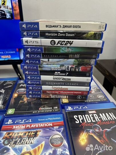 Sony playstation 4+112 игр. Гарантия