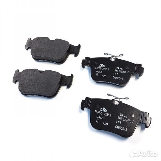 Задние колодки на Skoda Octavia A8 2021
