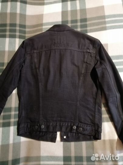 Levis Trucker джинсовая куртка чёрная