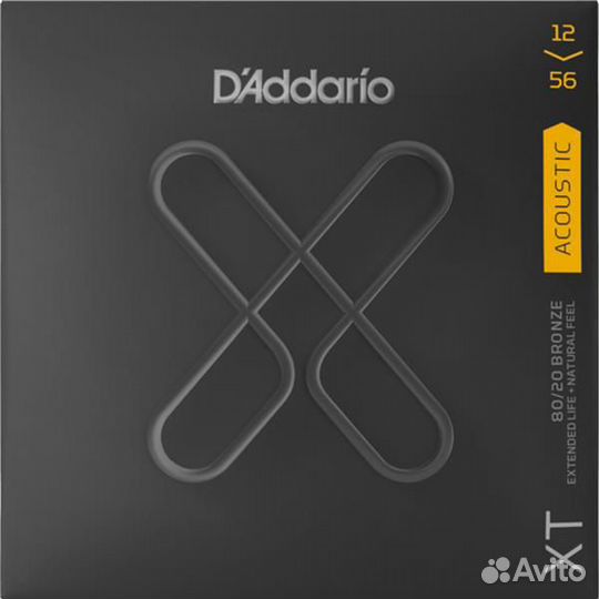 Струны для акустической гитары D'Addario xtabr1256