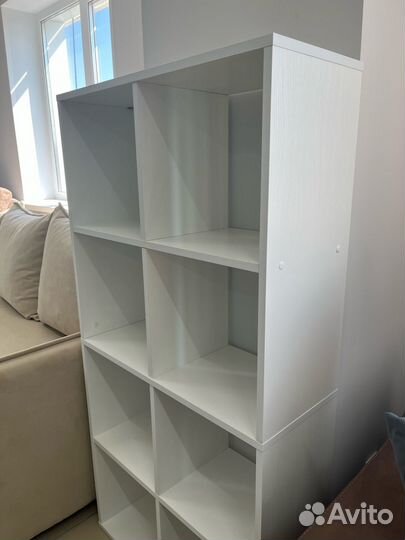 Стеллаж деревянный напольный