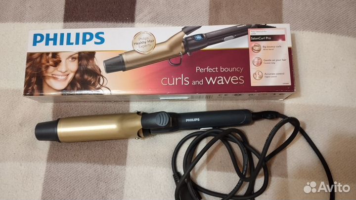 Щипцы для завивки волос Philips