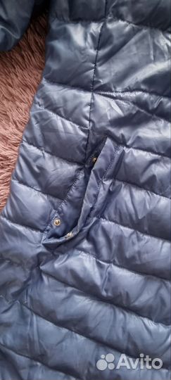 Пуховик женский длинный