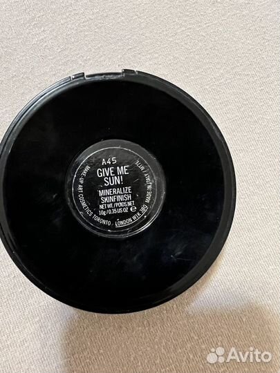 Пудра Mac mineralize skinfinish give me sun