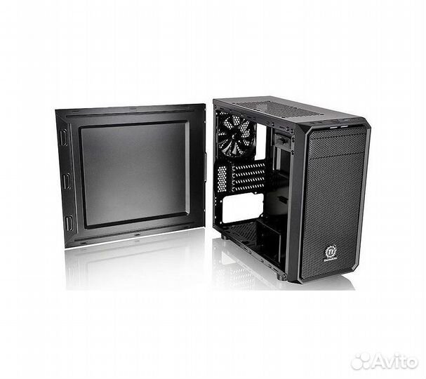 Компьютерный корпус Thermaltake Versa H15, черный