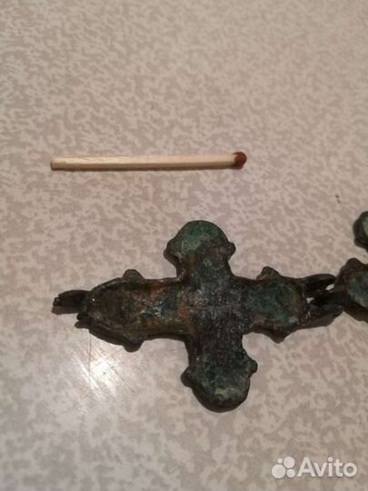 Крестик складной, старинный