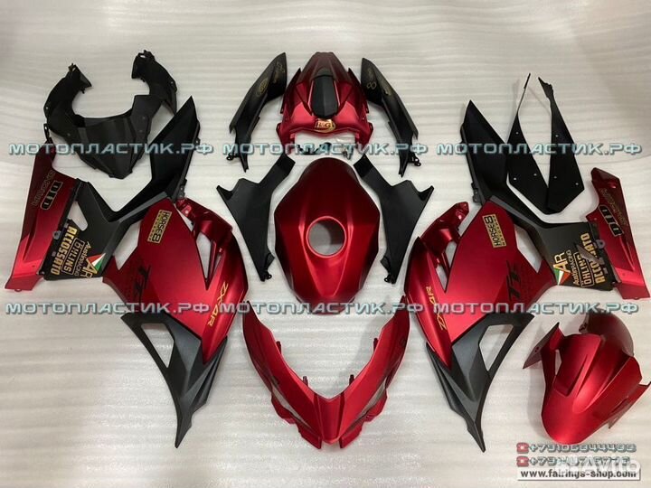 Kawasaki ninja 400/ninja 250 2018-2020 мотопластик