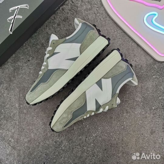 Кроссовки New Balance 327 Grey Green