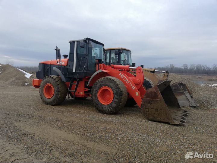 Аренда колёсного экскаватора hitachi zx-170