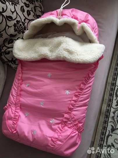 Конверт зимний на овчине