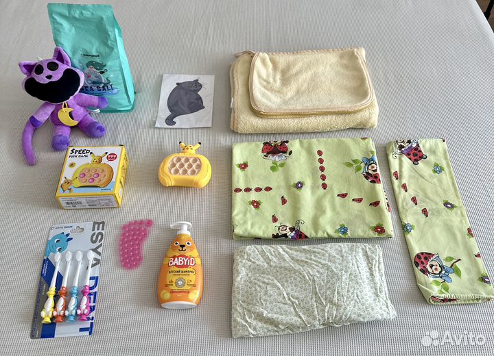 Постельное для ребенка подарок одеяло игрушки