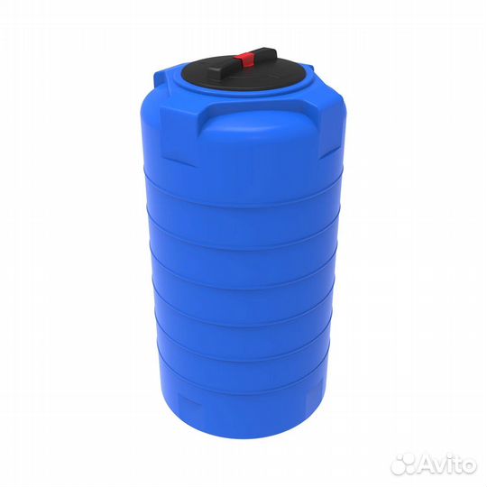 Емкость круглая Т 300 л синяя (1710ммх605ммх605мм)