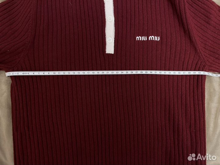 Кофта Miu Miu Оригинал