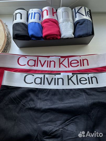 Трусы боксеры мужские трусы calvin klein