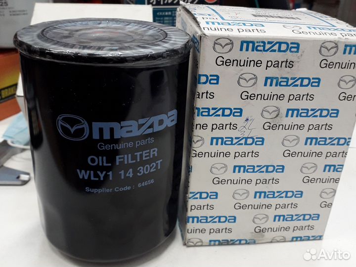 Mazda фильтр масла WLY114302T оригинал
