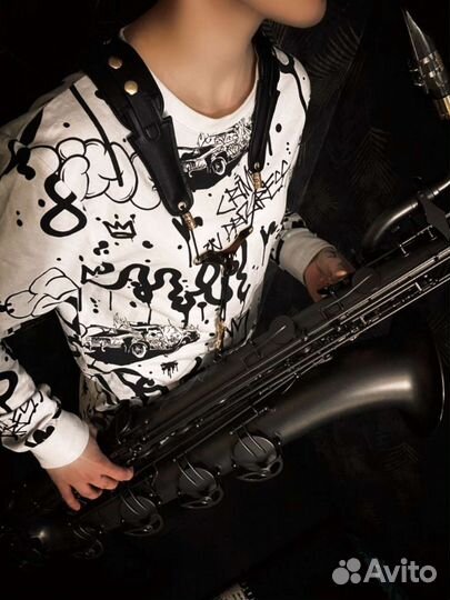 Наплечный гайтан для саксофона Sakesi PRO 3 + уход