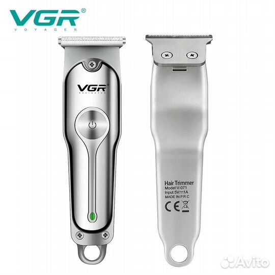 Триммер для стрижки и окантовки бороды VGR V-071