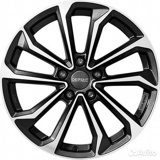 R15 Dezent KS black polished для VW Polo Sedan