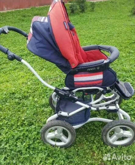 Детские коляски 2 в 1 с большими колесами