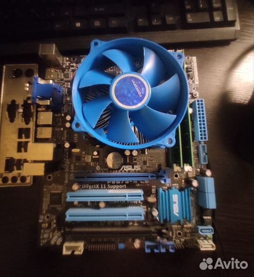 Материнская плата 1155, i5, 16GB