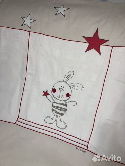 Комплект постельного белья в детскую кроватку