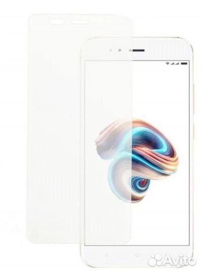 Стекло противоударное Noname для xiaomi Mi A1,Note