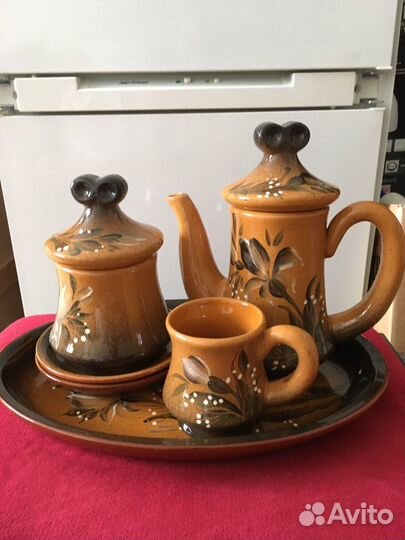 Набор керамической посуды времен СССР