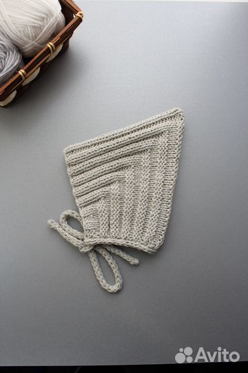 Шапка детская гном весна-лето