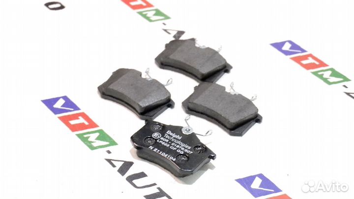 Girling Колодки тормозные BMW E90 E91 E84