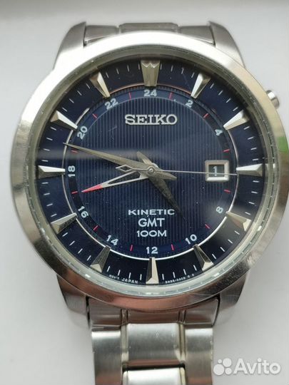 Часы Seiko Kinetic GMT