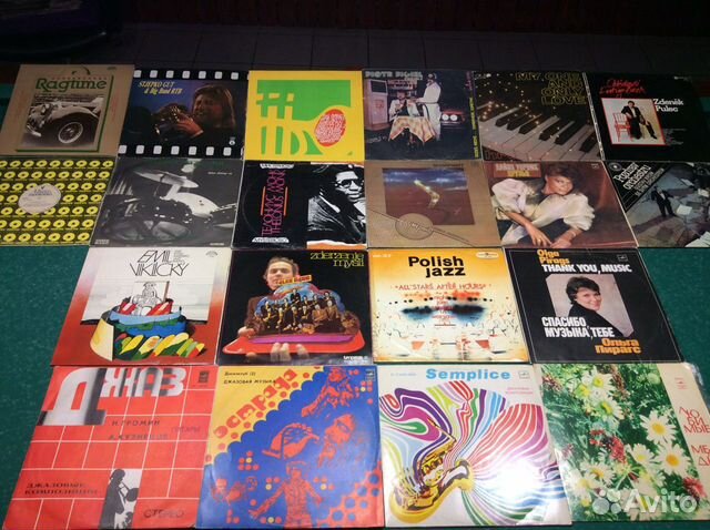 Виниловые пластинки jazz